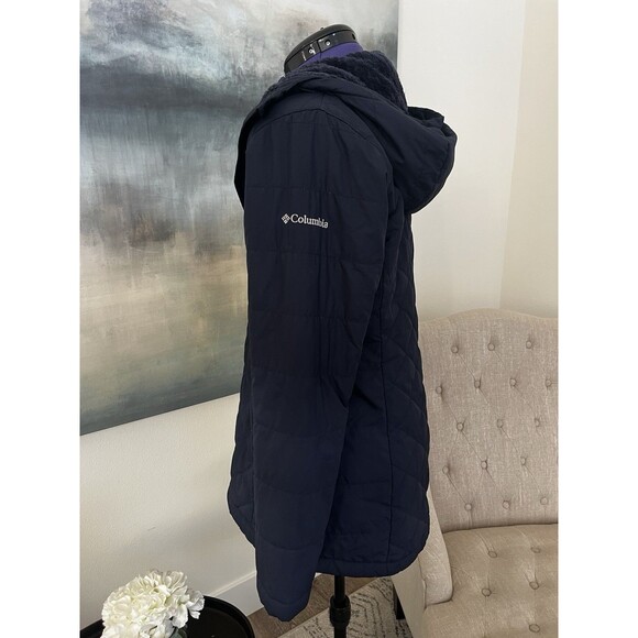 Columbia Women’s Snowmelt Valley Lined Jacket Navy Blue Size Small - Picture 4 of 8